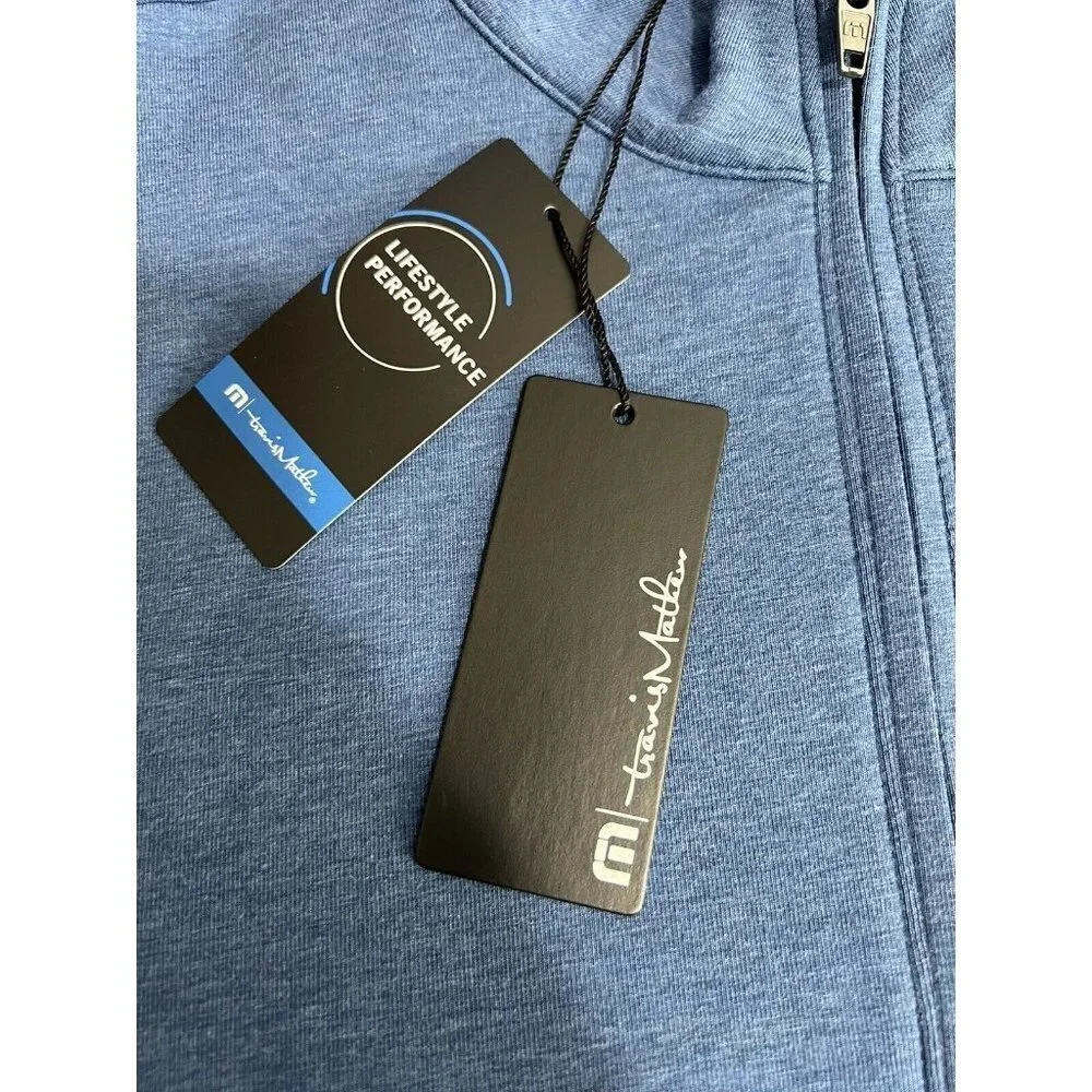 Travis Mathew Washington Logo Quarter Zip Pull Over NWT Small